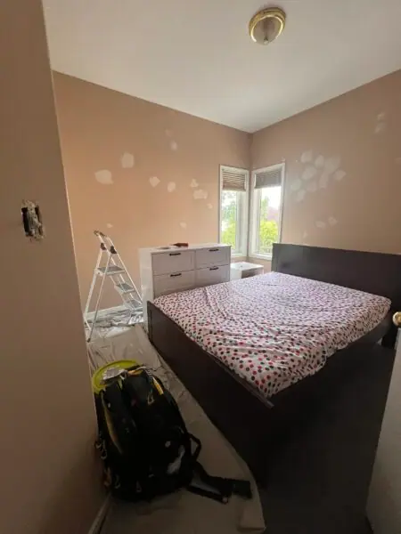 interior house painting service in winnipeg by connected painting before photo